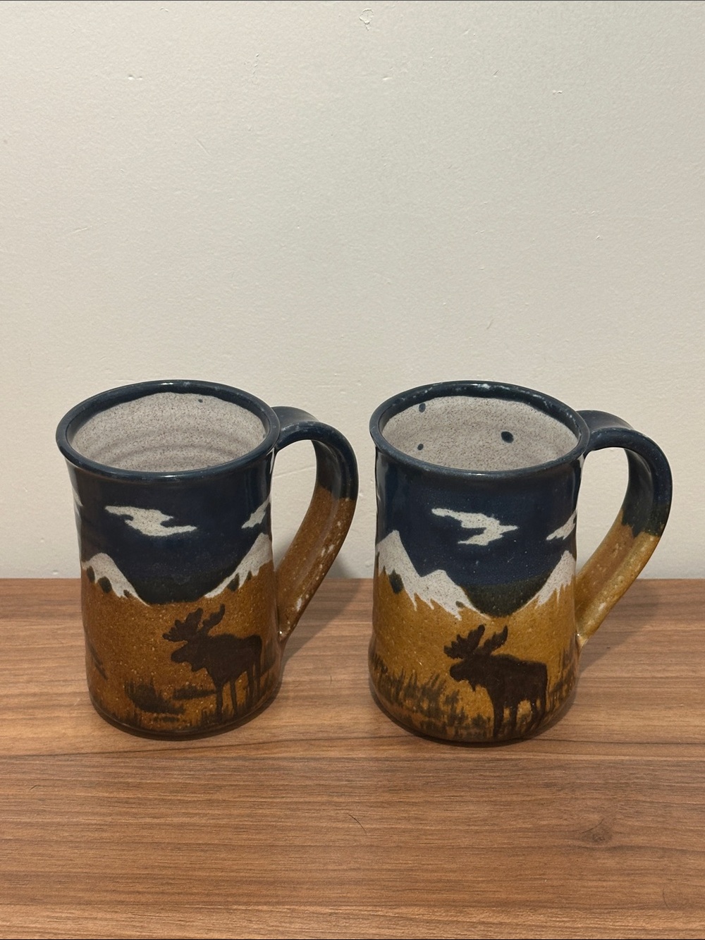 Montana earth pottery 95 Handmade Mountain & Moose Ceramic Mugs